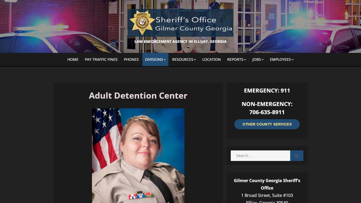 Adult Detention Center Jail | Sheriffs Office - Gilmer County